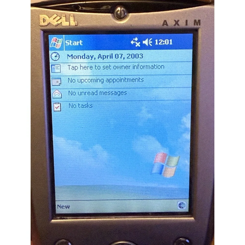 Dell Axim X5 300mhz Windows Pocket PC Handheld PDA , Works (Read Description)
